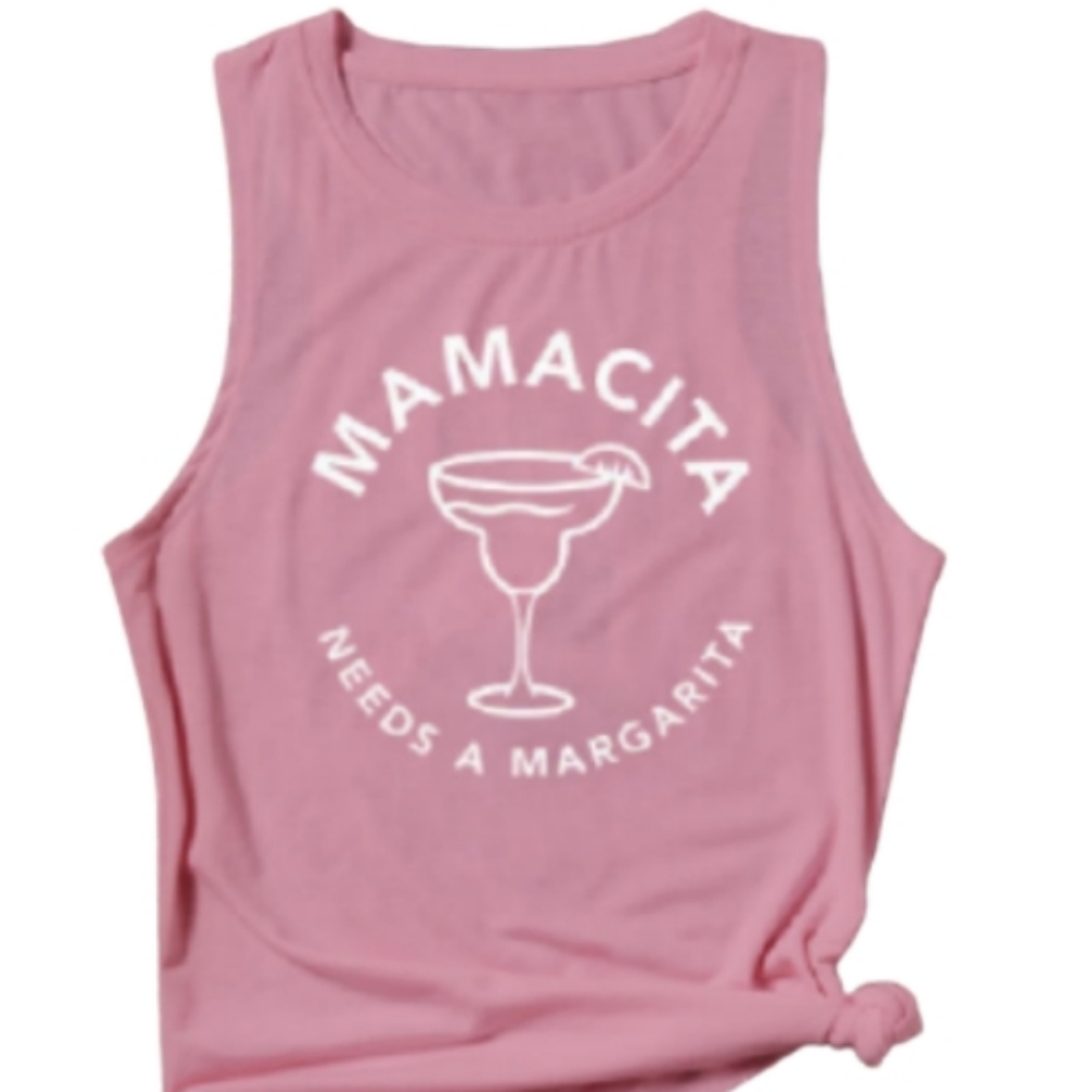 Tank Top T-shirt Large Vacation Beach Women's Top